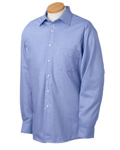 Men's Long-Sleeve Wrinkle-Free Royal Oxford