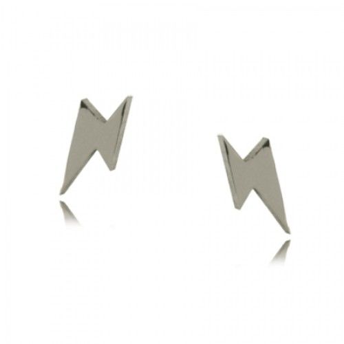 Lightening Bolt Stud Earrings Surgical Steel New Posts