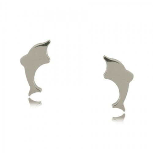 Dolphin Stud Earrings Surgical Steel Girls or Ladies