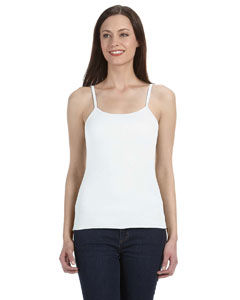 Ladies' Baby Rib Spaghetti Strap Tank