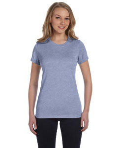 Ladies' Heather Jersey Short-Sleeve T-Shirt