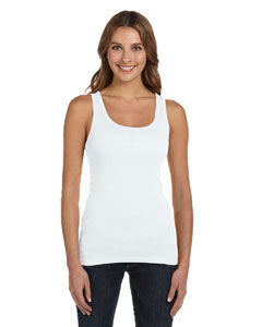 Ladies' Sheer Mini Rib Tank