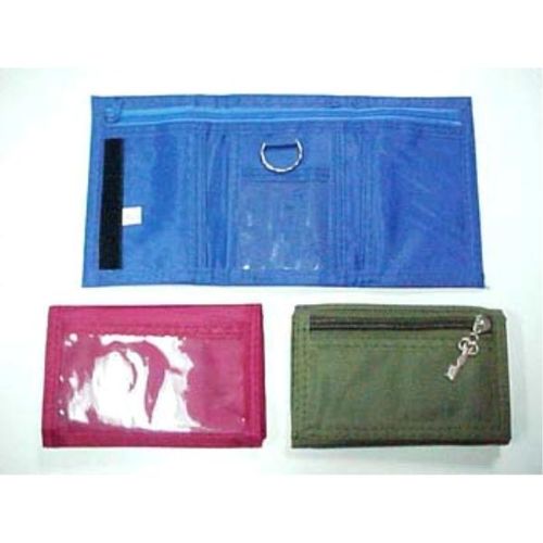 Assorted Color Velcro Wallet Case Pack 144