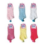 Slipper Sock Fuzzy with Non-Slip Grip Case Pack 12