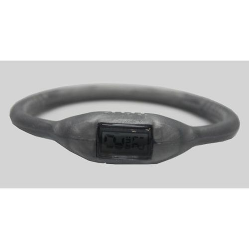 TRU: Silicone Sports Watch (Metallic Silver) Case Pack 12