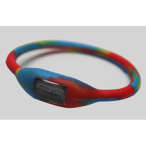 Silicone Sports Watch (Groovy: Yellow/Red/Blue) Case Pack 12