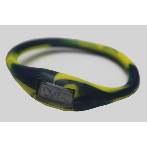 TRU: Silicone Sports Watch (Navy Yellow) Case Pack 12
