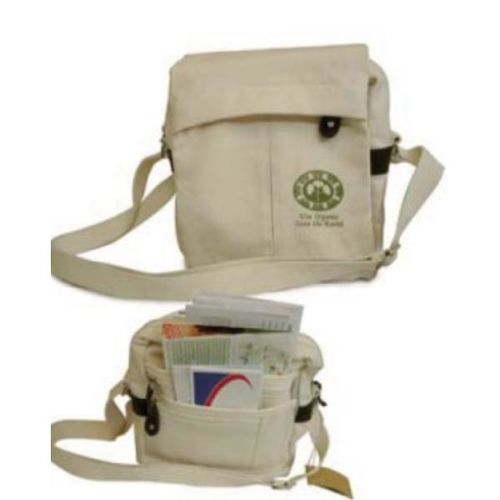 100% Organic Cotton Messenger Bag Case Pack 35