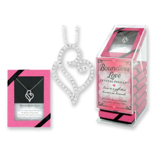 Boundless Love Heart Pendant Case Pack 12