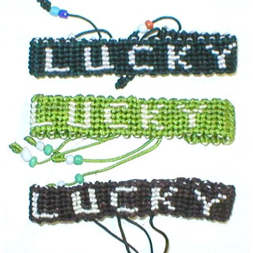 Braided Adjustable Lucky Bracelet Case Pack 72