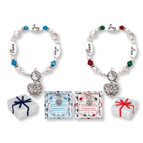 Expressively Yours Bracelet Peace Love and Joy Case Pack 24