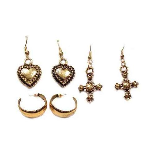 Goldtone Earrings Case Pack 84