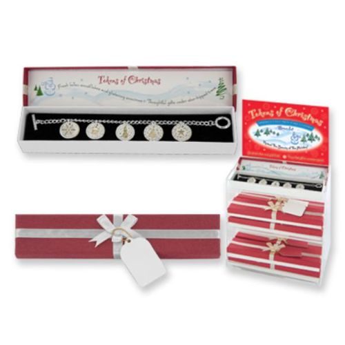 Tokens of Christmas Charm Bracelet Case Pack 24