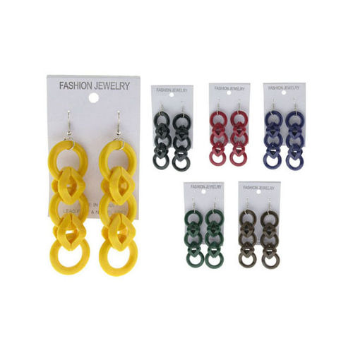 Colored Dangle Earrings Case Pack 60