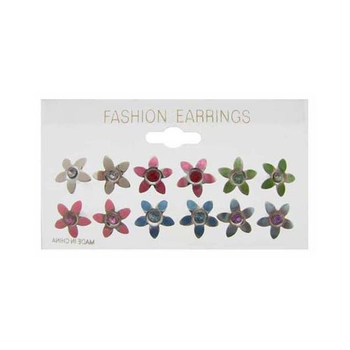 Flower Multiple Earrings Case Pack 60