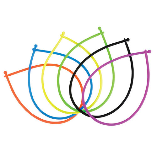 19"" Silicone Necklace Case Pack 4