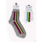Women's K-BELL Socks- Stripes Case Pack 96
