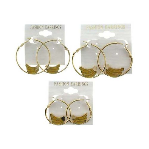 Hoop Earrings Case Pack 60