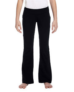 Girls' Cotton/Spandex Dance Pant