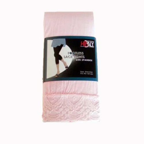Women's Footless Lace Tights. Case Pack 48