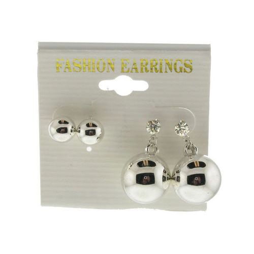 Silver Earrings Case Pack 60