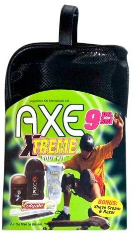 Axe Extreme Deluxe Bag Case Pack 6