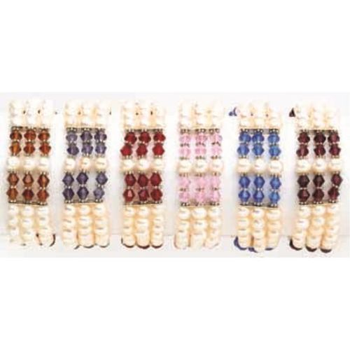 Triple Stretch Pearl Bracelets Case Pack 12