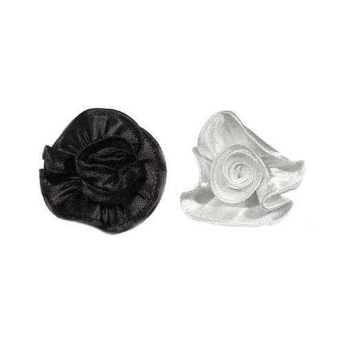 Cloth Roses On Pin Case Pack 60