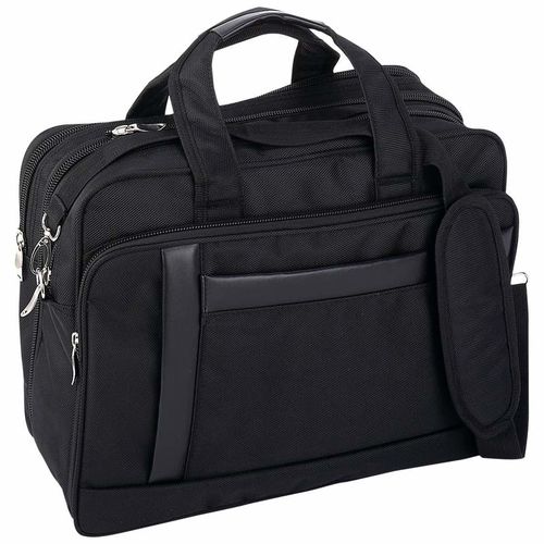 Maxam&reg; Nylon Expandable 16&quot; Briefcase/Computer Bag