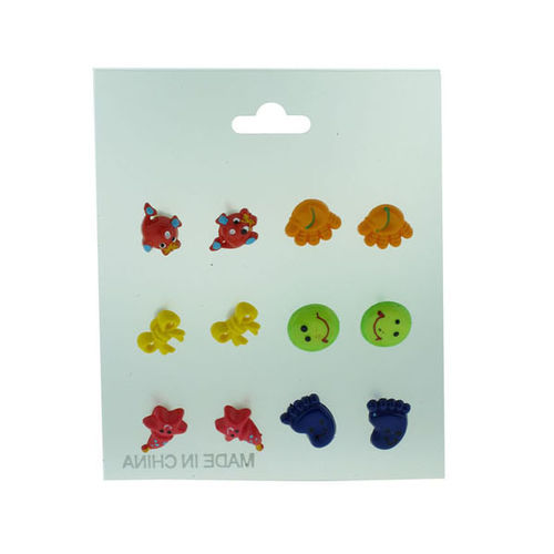 Children's Mulitple Earrings Case Pack 60