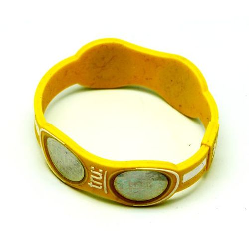 Wristband (w/ 4 Holograms) -Yellow Case Pack 24