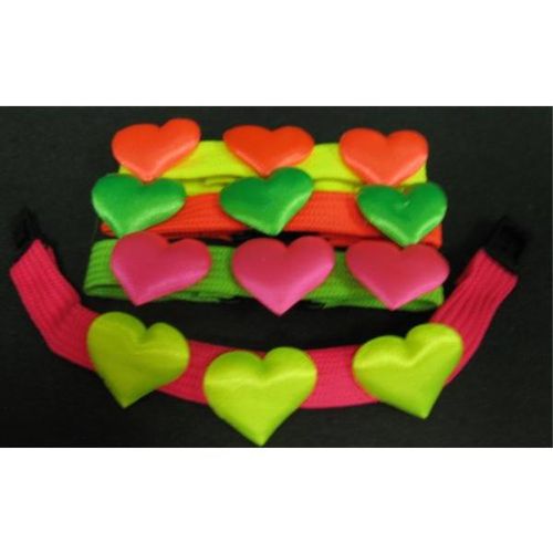 Three Heart Bracelets Case Pack 2