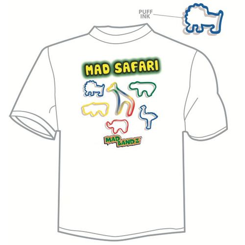 Mad Bands Safari Kids T-Shirt Case Pack 12