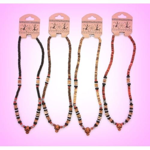 Shell Necklace with Skull Case Pack 12