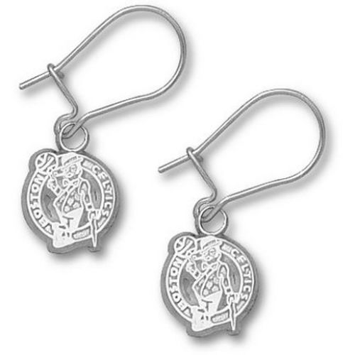 Boston Celtics Sterling Silver Dangle Earrings