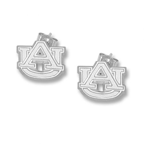 Auburn University Sterling Silver Stud Earrings New