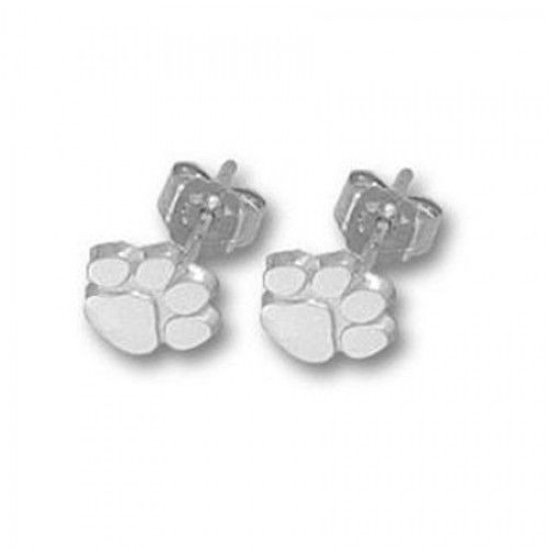 Clemson University Sterling Silver Stud Earrings