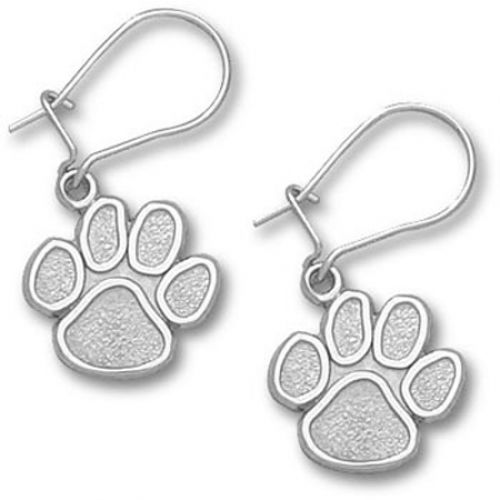 Clemson Unv Sterling Silver Dangle Earrings