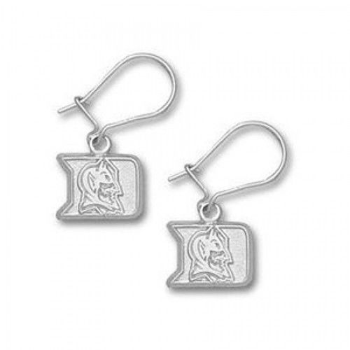 Duke University Sterling Silver Dangle Earrings