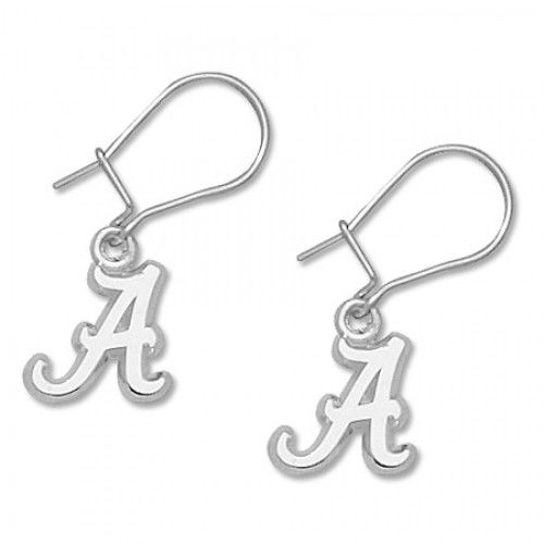 University of Alabama Sterling Silver Dangle Earrings