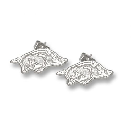 University of Arkansas Sterling Silver Stud Earrings