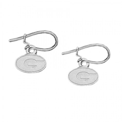 University of Georgia Sterling Silver Dangle Earrings