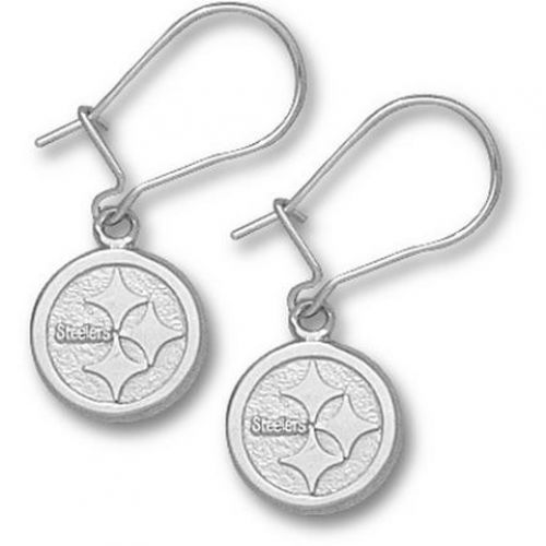Pittsburg Steelers Sterling Silver Dangle Earrings