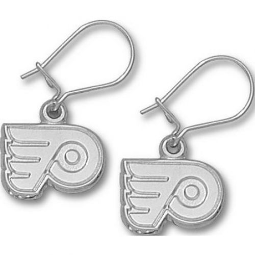 Philidelphia Flyers Sterling Silver Dangle Earrings