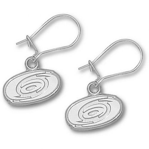 Carolina Hurricanes Sterling Silver Dangle Earrings