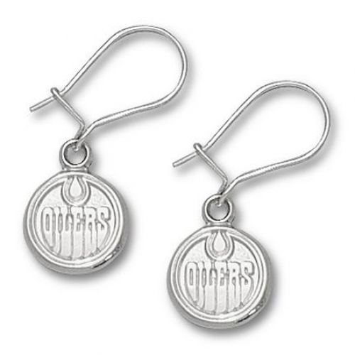 Edmonton Oilers Sterling Silver Dangle Earrings