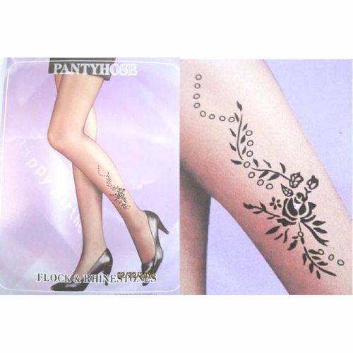 Ladies Flocking Pantyhose Case Pack 144