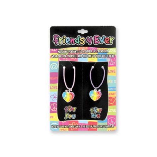 Friends 4 Ever Matching Necklaces Case Pack 72