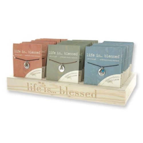 Life is Blessed Necklace Case Pack 36