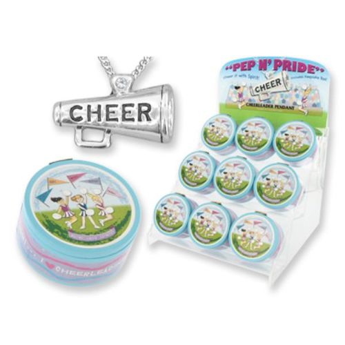 Cheerleader Pendant in Keepsake Box Case Pack 36